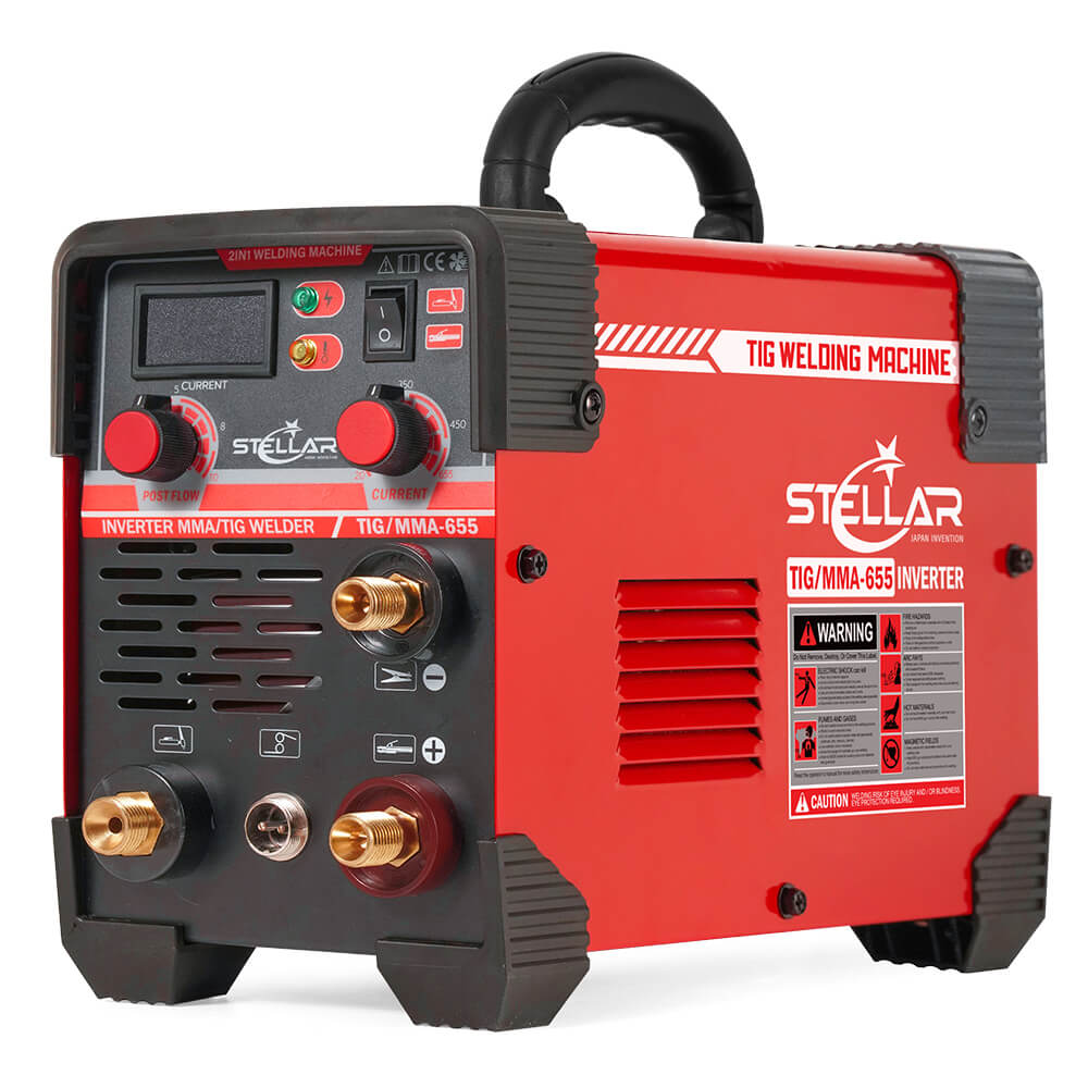 เครื่องเชื่อมอาร์กอน STELLAR รุ่น TIG/MMA-655
